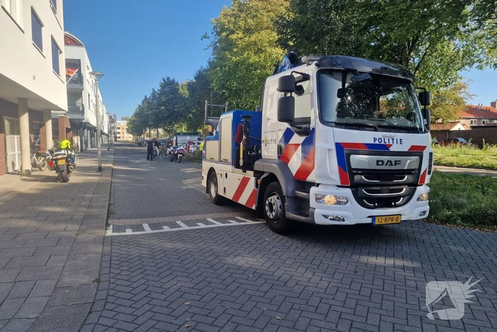 Grote politieinzet in woonwijk