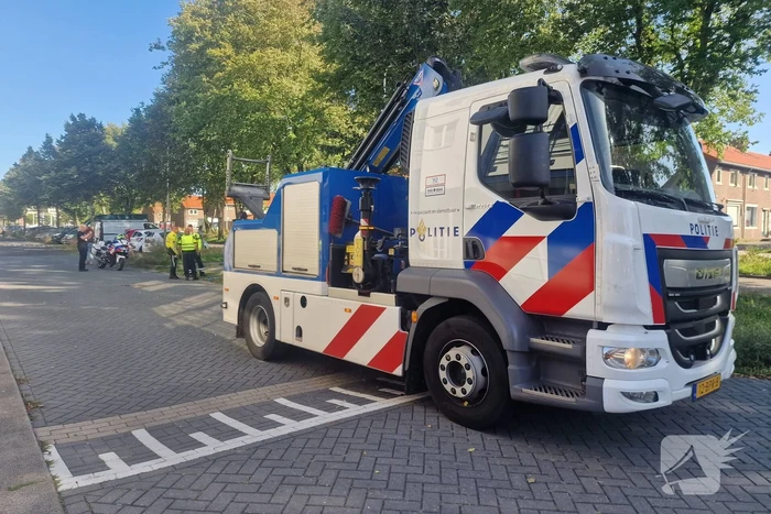 Grote politieinzet in woonwijk