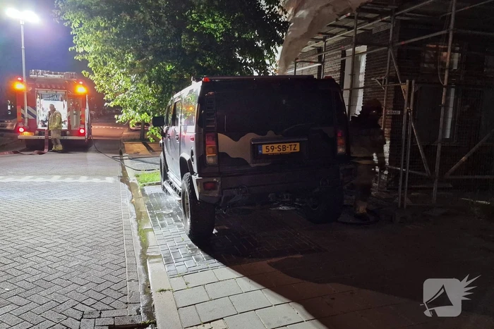 Onderzoek naar ontstaan brand in Hummer