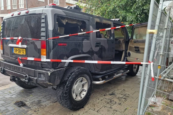 Onderzoek naar ontstaan brand in Hummer