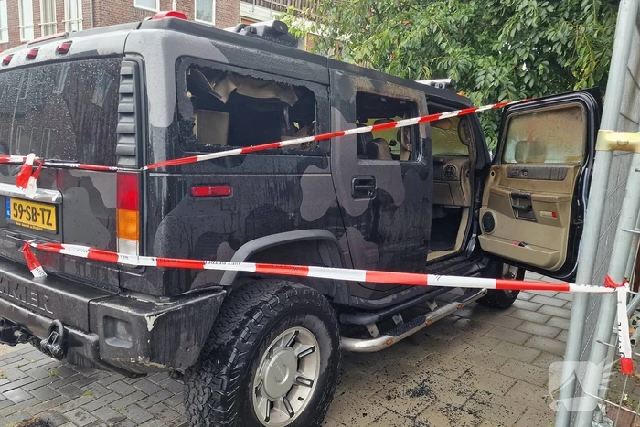 Onderzoek naar ontstaan brand in Hummer