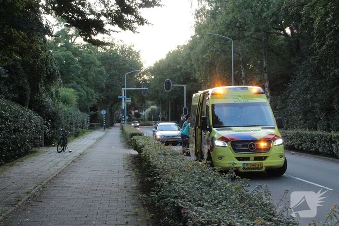 Fietser lelijk ten val na eenzijdig ongeval