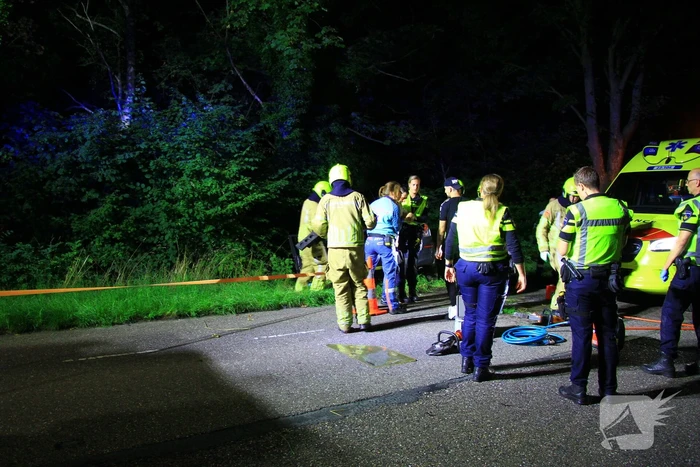 Poolse bestuurder raakt uit de bocht