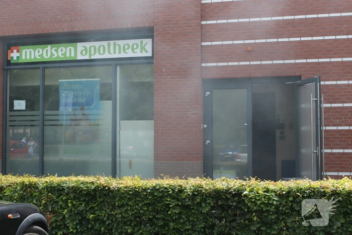 Winkelcentrum Deppenbroek ontruimd vanwege brand