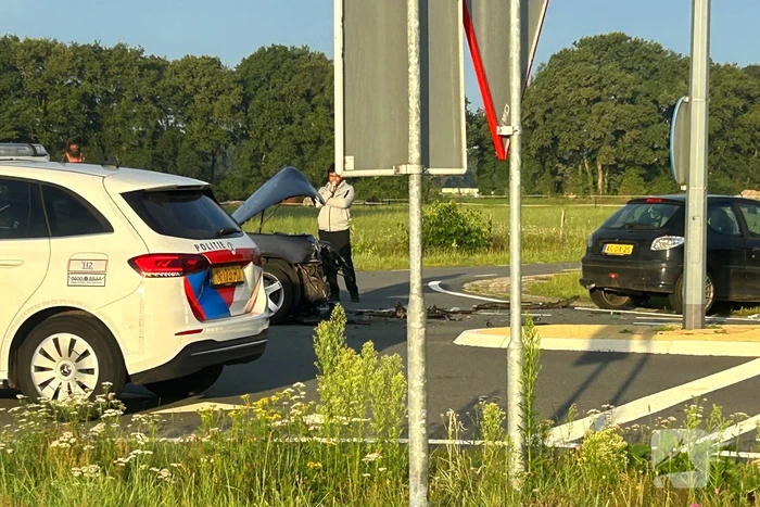 Veel schade bij ongeval op kruising