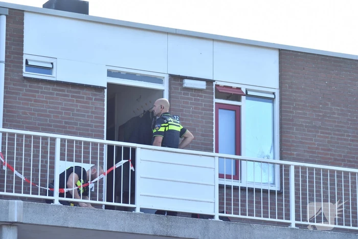 Politie doet onderzoek naar aanleiding van schietpartij