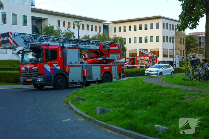 Brand in parkeergarage