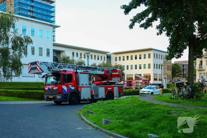 Brand in parkeergarage