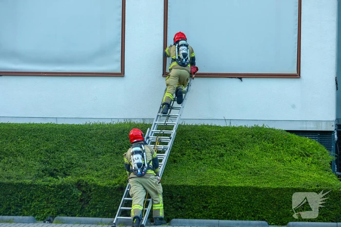 Brand in parkeergarage