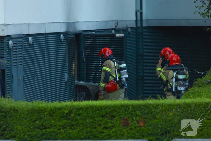 Brand in parkeergarage