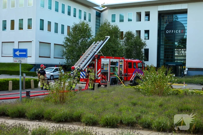 Brand in parkeergarage