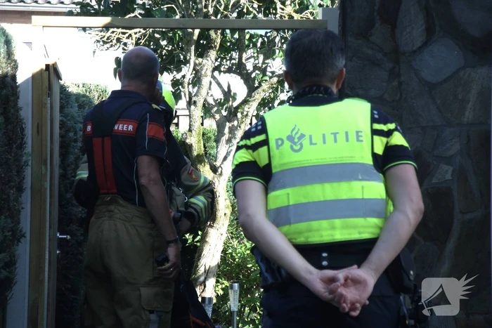 Brand in keuken van bungalow