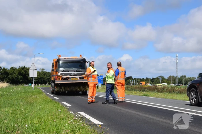Palmolie spoor zorgt voor enorme gladheid