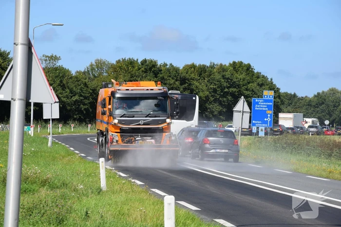 Palmolie spoor zorgt voor enorme gladheid