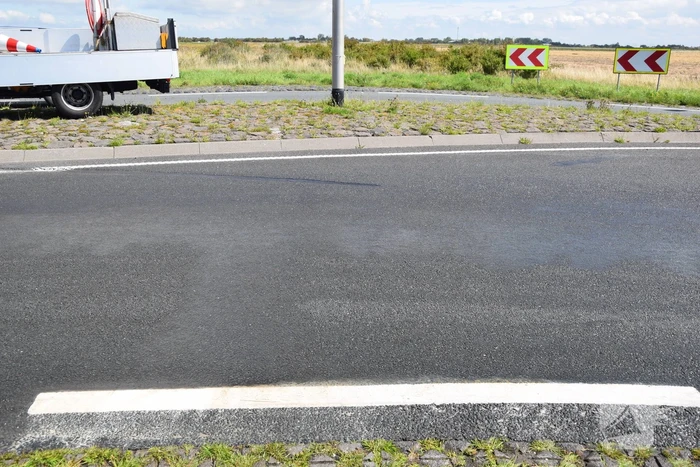 Palmolie spoor zorgt voor enorme gladheid