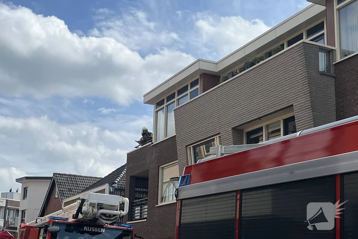 Snelle brandweerinzet bij woningbrand