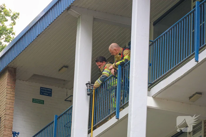 Brand op vierde verdieping van appartementencomplex