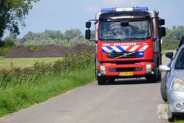 Grote zoekactie na aantreffen step bij pont over water