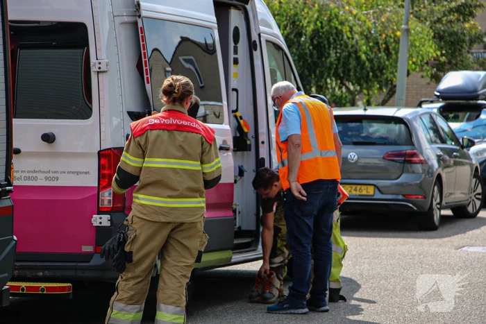 Brandweer ingezet voor gaslekkage in woning