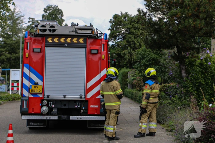 Brandweer ingezet voor gaslekkage in woning