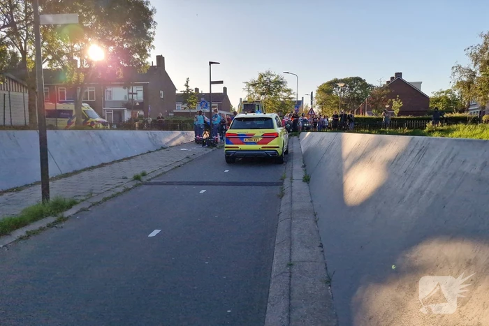 Voetganger ernstig gewond bij botsing met scooter