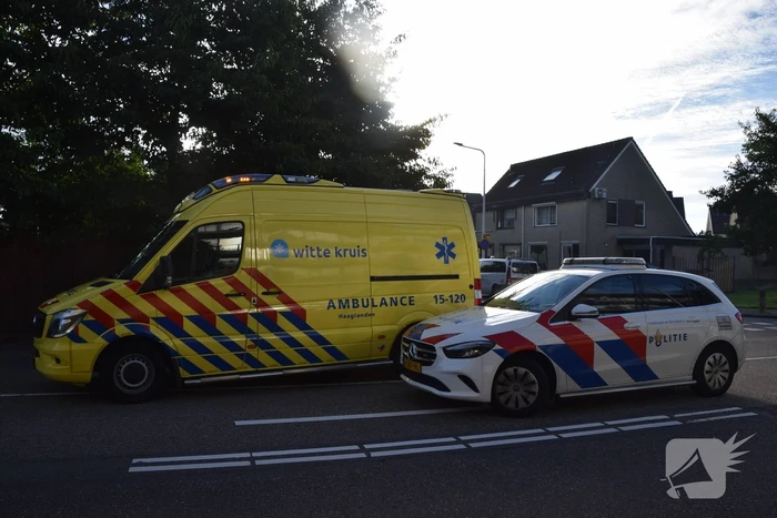 Persoon gewond bij botsing met auto