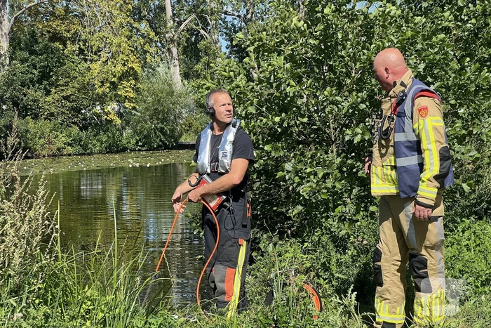 Grote zoektocht naar persoon te water