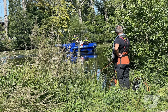 Grote zoektocht naar persoon te water