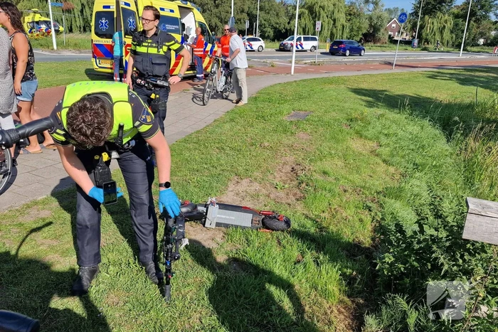 Jongeman ernstig gewond bij ongeval met elektrische step