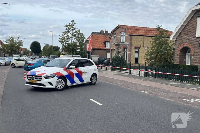 Hevige schade bij ongeval op kruising
