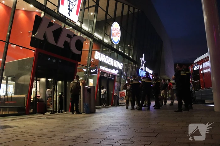 KFC ontruimd na gaslucht