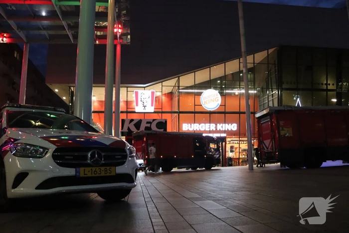 KFC ontruimd na gaslucht