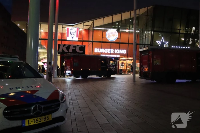KFC ontruimd na gaslucht