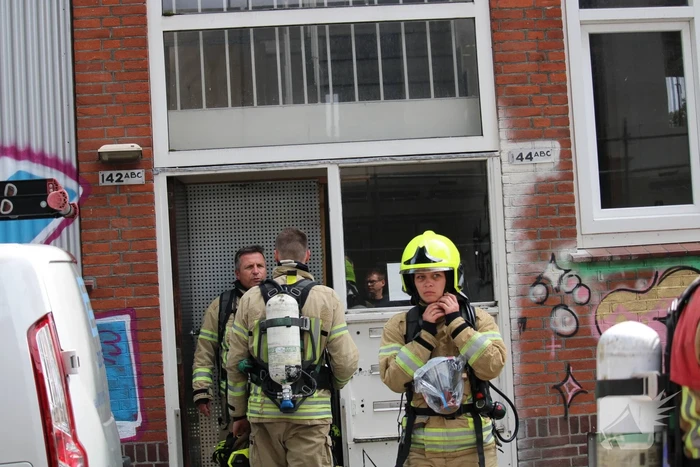 Brandweer doet onderzoek naar gaslucht