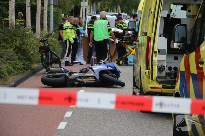 Motorrijder overleden na ongeval