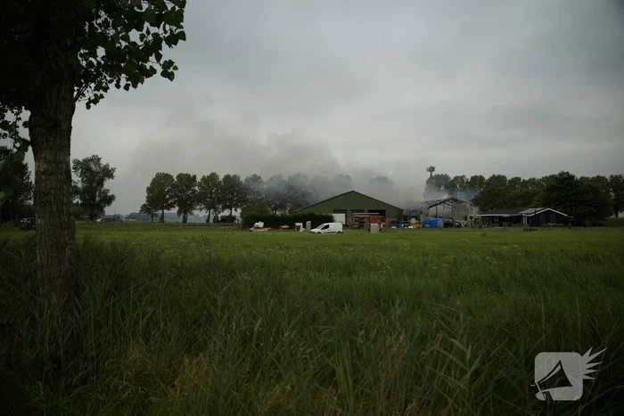 Boerderijwinkel verwoest door brand