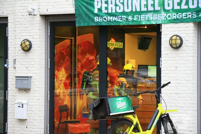 New York Pizza ontruimd vanwege hinderlijke lucht
