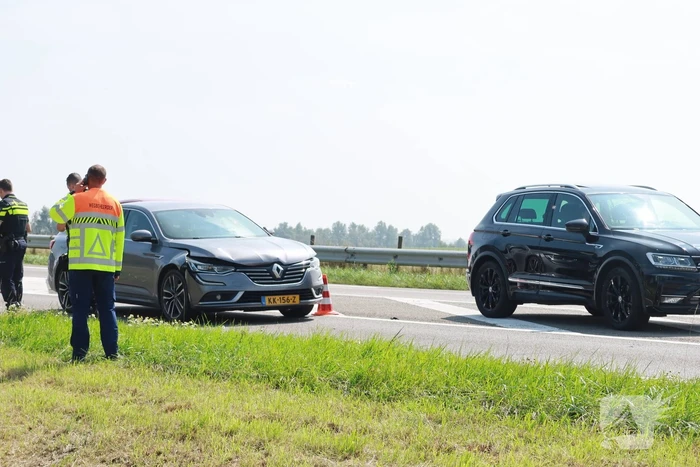 Schade bij kop-staart botsing