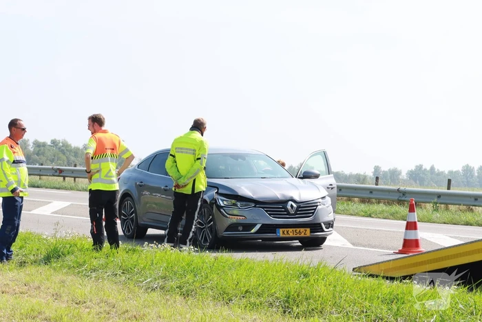 Schade bij kop-staart botsing