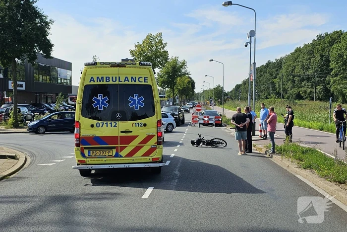 Aanrijding tussen automobilist en fietser