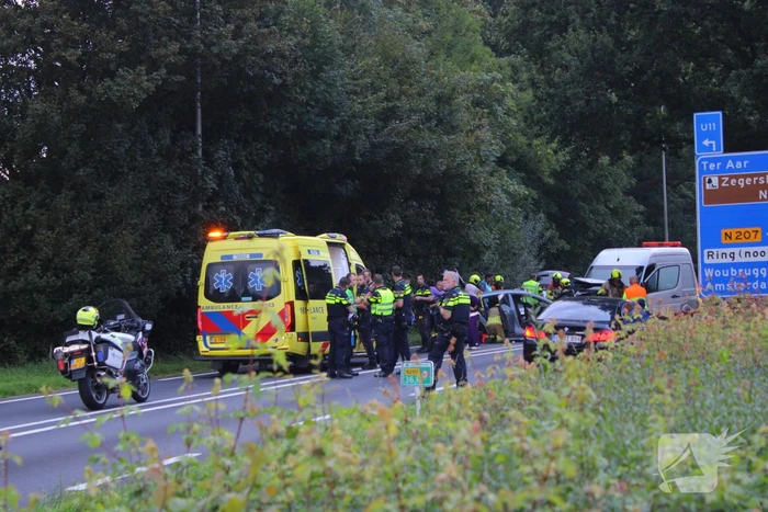 Meerdere gewonden bij zwaar ongeval