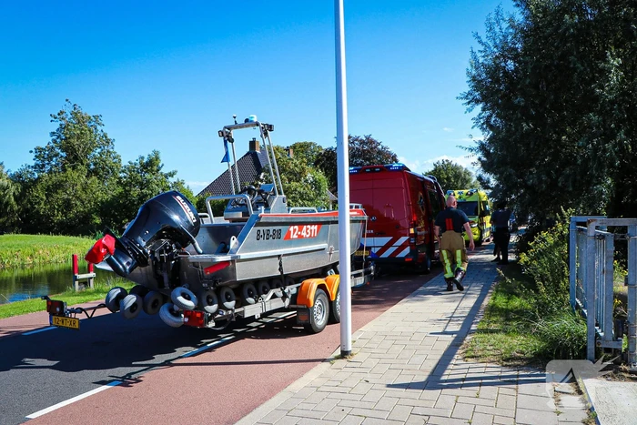 Zoekactie na aantreffen kano