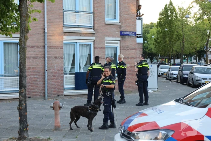 Straat afgezet vanwege steekpartij
