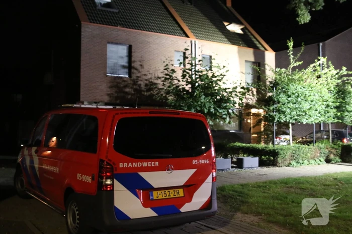 Brand in woning snel geblust