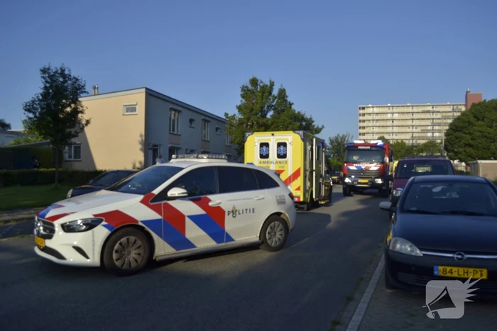 Bewoners van dak gered bij woningbrand