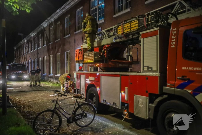 Hevige brand in restaurant