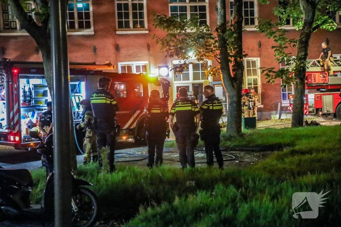 Hevige brand in restaurant