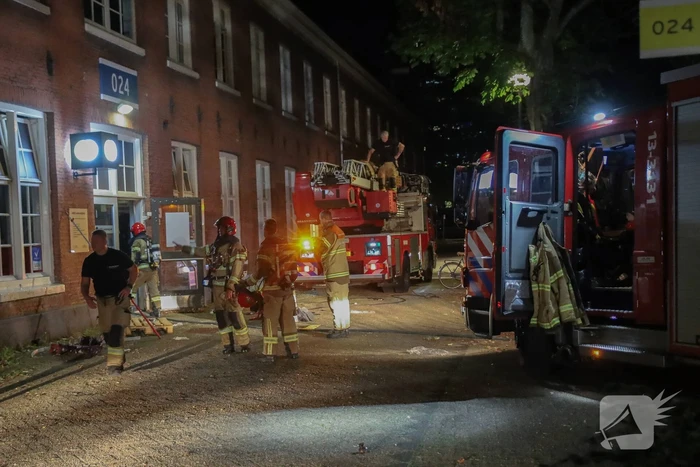 Hevige brand in restaurant