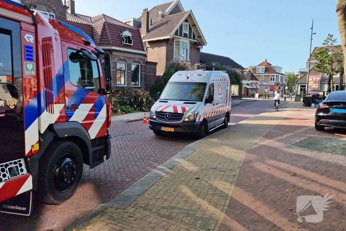 Katten gered bij brand in appartementencomplex