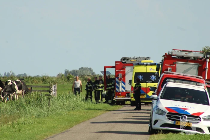 Gewonde nadat mestgassen vrijkomen in stal, drie koeien overleden